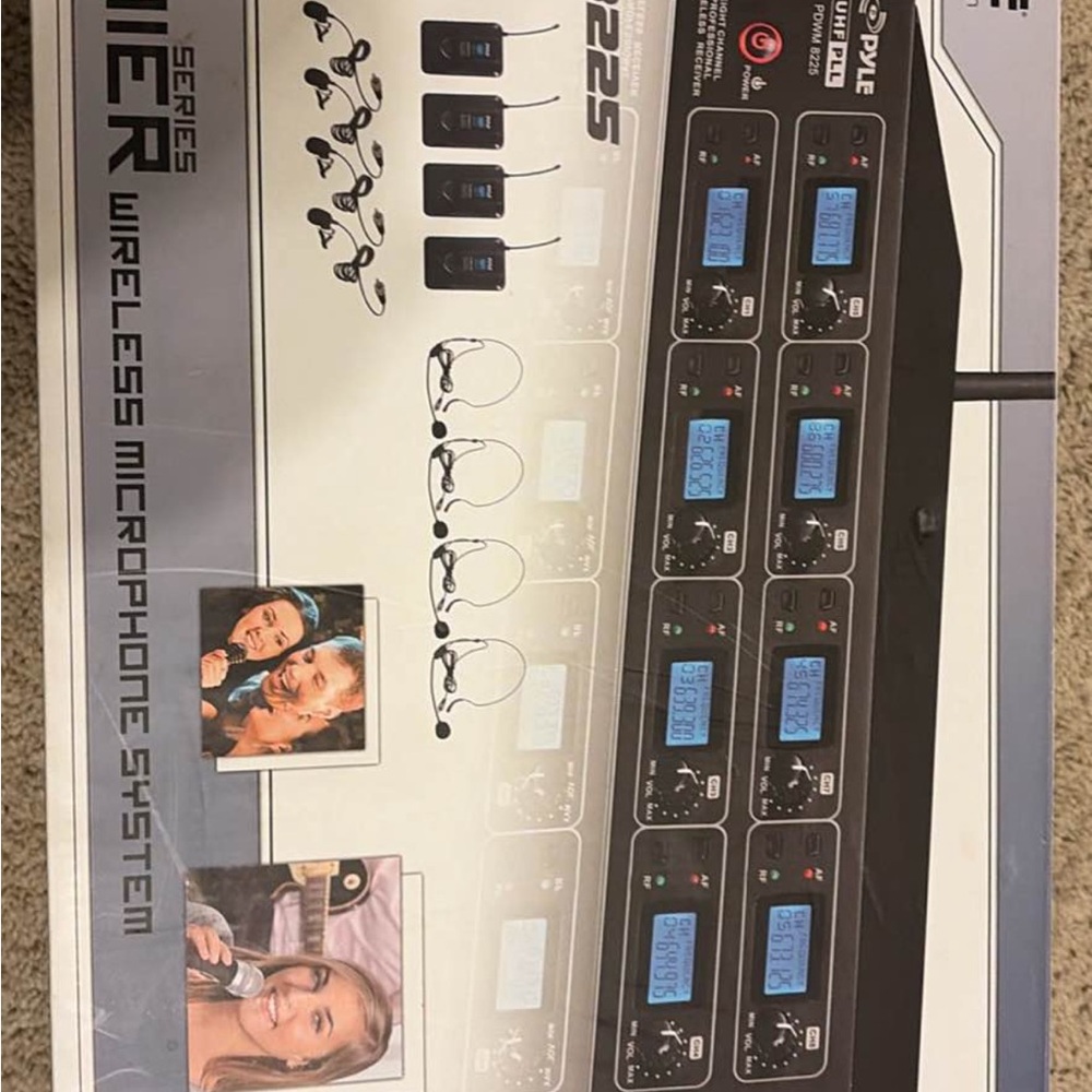 Pyle Wireless Microphone System